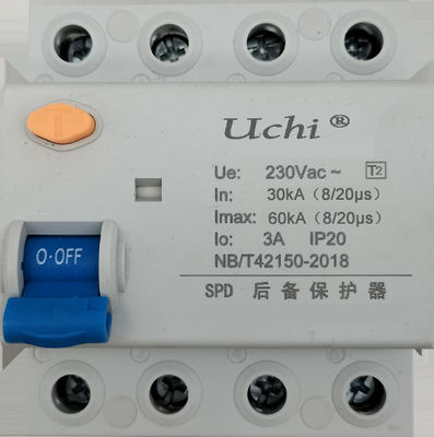 Bộ ngắt mạch bảo vệ chống sét lan truyền Ul94-V0 với khả năng phóng điện 60KA